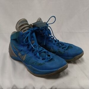 Mens Nike Hyperdunk Blue High-Top Sneakers 10